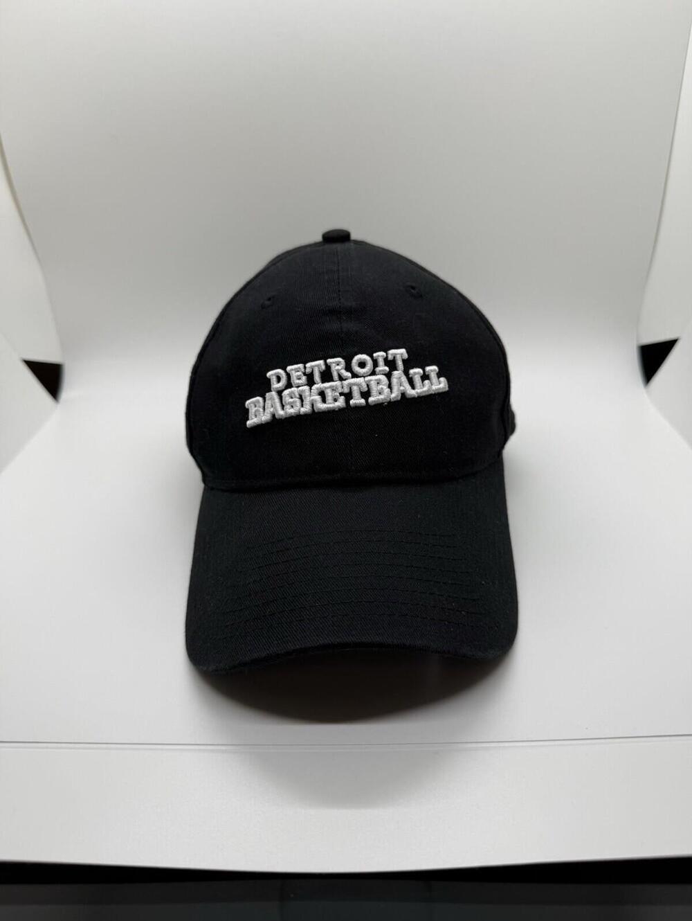 New Era Women’s Detroit Basketball Hat-Adjustable/Pistons/NBA/Black